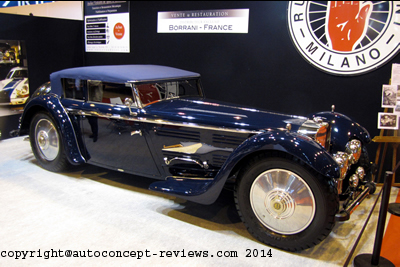 Bucciali TAV30 Cabriolet 1931 by Saoutchik (rebuilt version)